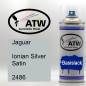 Preview: Jaguar, Ionian Silver Satin, 2486: 400ml Sprühdose, von ATW Autoteile West.